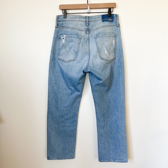 Mother Superior The Ditcher Crop Jeans Resting Beach Face 27 - Picture 7 of 16